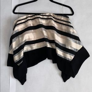 Strapless Open Back Top